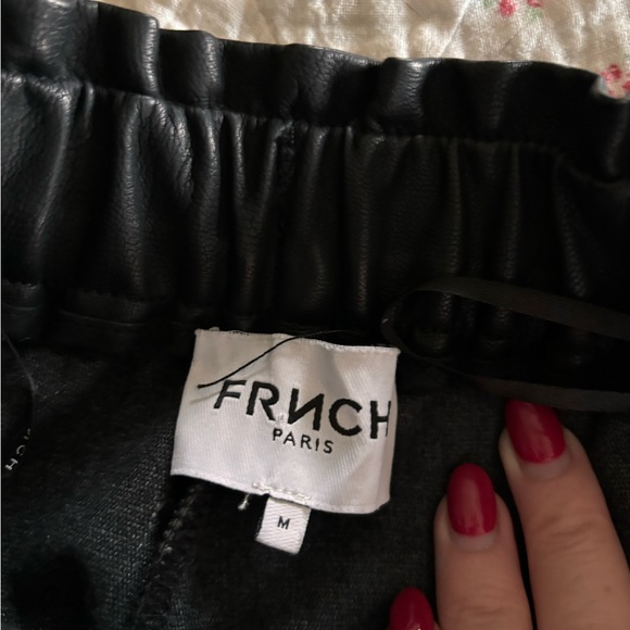 COPY - FRNCH faux leather trousers size medium GUC - Picture 6 of 8